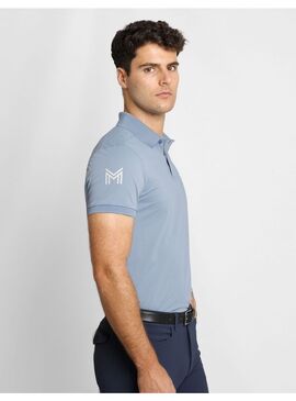 Polo Blaze Hombre Maximilian Steel Blue