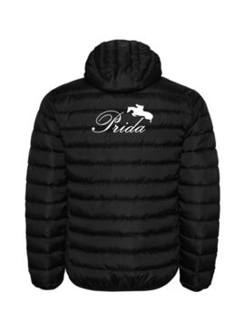 Bomber Plumi­fero Hombre PRIDA Negro