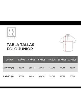 Polo Junior San Cosme Gris