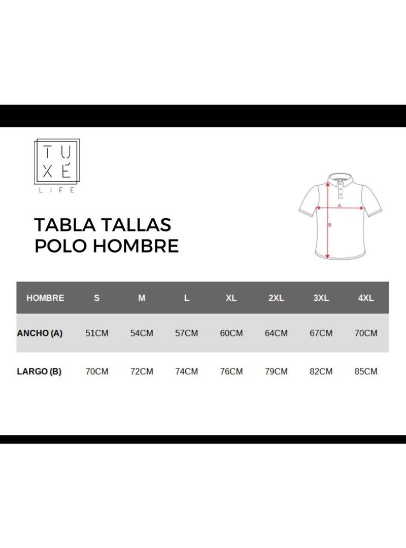 Polo Hombre San Cosme Gris