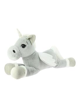 Peluche EQUI-KIDS 'Licorne', modelo grande-Gris