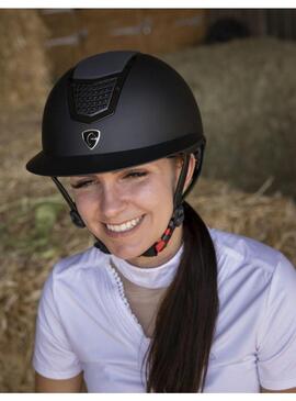 Casco Equithème 'Airy L' Negro/Negro