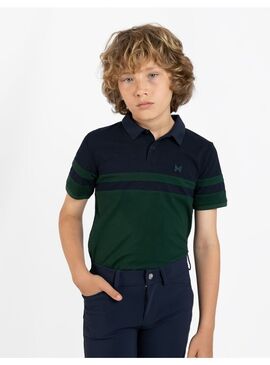 Polo Glee Junior Maximilian Verde/Marino