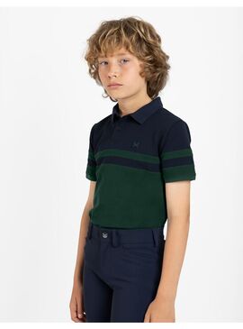 Polo Glee Junior Maximilian Verde/Marino