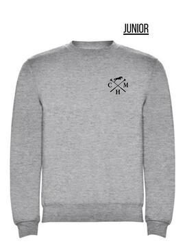 Sudadera Clásica Junior Monfragüe Gris