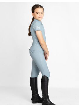 Base Layer Manga Corta Junior Maximilian Aqua