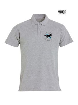 Polo Mujer Cabalo Marchador Galego Gris