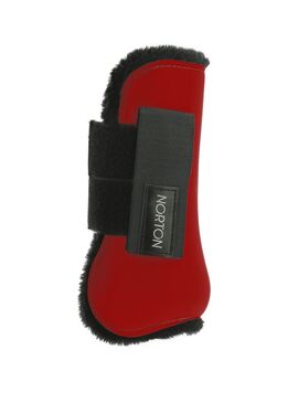 Protectores de Tendón Norton “Fleece” Rojo/Negro