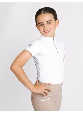 Base Layer Manga Corta Junior Maximilian Blanco