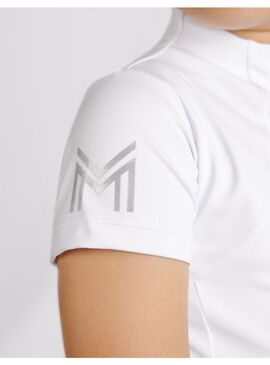 Base Layer Manga Corta Junior Maximilian Blanco