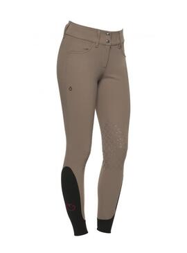 Pantalón American Knee Grip Mujer Cavalleria Toscana Beige