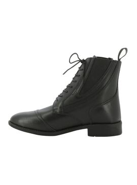 Botines Norton “Metal” con Cremallera y Cordones Negro