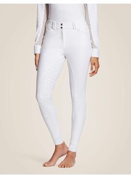 Pantalon Tri Factor Full Grip Junior Ariat Blanco