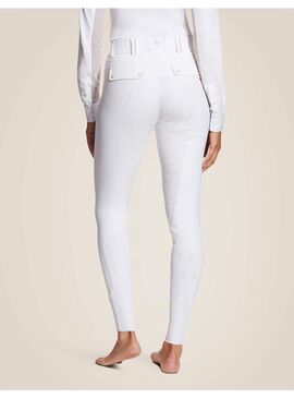 Pantalon Tri Factor Full Grip Junior Ariat Blanco