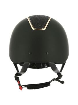 Casco Equithème 'Glint Mat' Negro Mate/Rosa