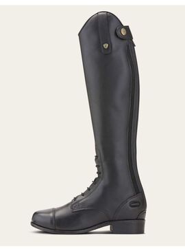 Bota Ariat Heritage Contour Field Zip Niño/a Junior Negro