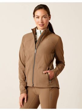 Chaqueta Ariat Boreas Full Zip Mujer Canteen