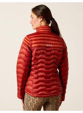 Chaqueta Ariat Ideal Down Mujer Red Ochre/Burnt Brick