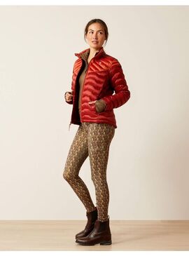 Chaqueta Ariat Ideal Down Mujer Red Ochre/Burnt Brick