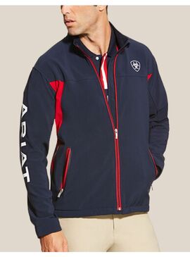 Chaqueta Ariat New Team Softshell Hombre Marino