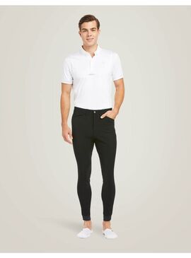 Pantalón Ariat Tri Factor Grip Knee Rodilla Patch Hombre Negro