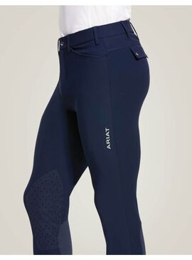 Pantalón Ariat Tri Factor Grip Knee Rodilla Patch Hombre Marino