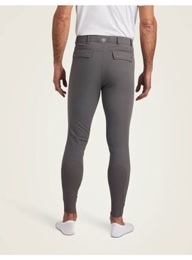 Pantalón Ariat Tri Factor Grip Knee Rodilla Patch Hombre Gris