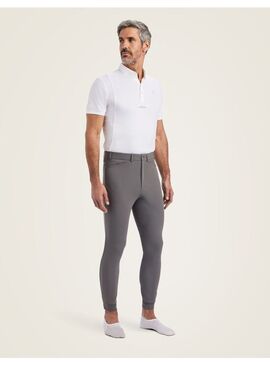 Pantalón Ariat Tri Factor Grip Knee Rodilla Patch Hombre Gris