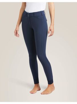 Pantalón Ariat Tri Factor Grip Knee Rodilla Patch Blue Nights (Azul Grisáceo)