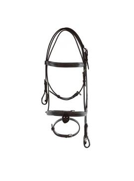 Cabezada para Pony Regulable de Cuero Guy Cantin