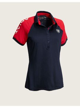 Polo Ariat Team 3.0 Mujer Marino