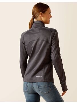 Sudadera Ariat Tek Team ½ Zip Mujer Ebony