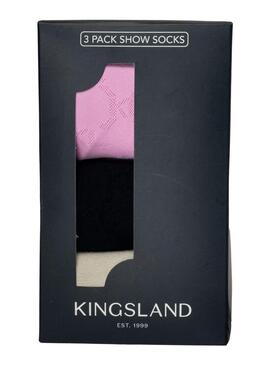 Calcetines Unisex KLJilly Kingsland Pack 3ud. Multicolor