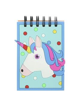 Cuaderno EQUI-KIDS 'Licorne'-Azul
