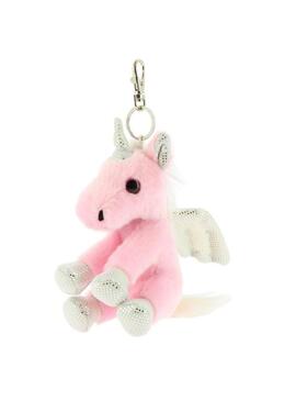 Llavero de peluche EQUI-KIDS 'Licorne'-Rosa