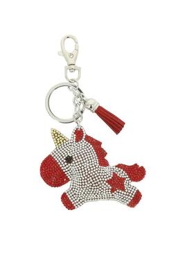 Llavero EQUI-KIDS 'Baby licorne' Rojo