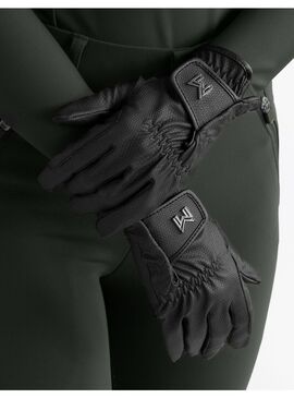 Guantes Emblem Maximilian Negro