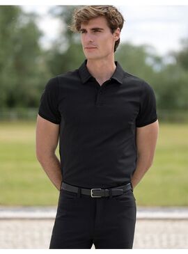 Polo Técnico Cross Hombre Maximilian Negro