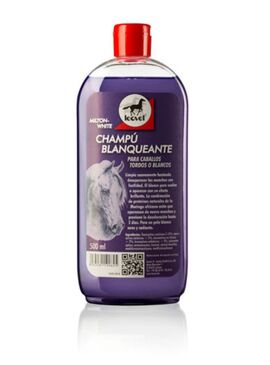 Champu Leovet Blanqueante para Caballos Tordos