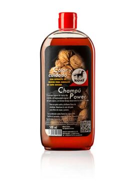 Champú Leovet Power para Caballos de Capa Oscura