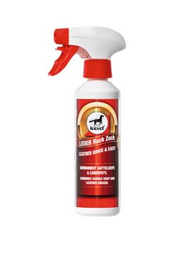 Jaboncillo Leovet Leather Care Quick & Easy Doble Cuidado Líquido con Pulverizador