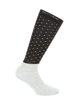 Calcetines Equitheme Dotgrip Negro