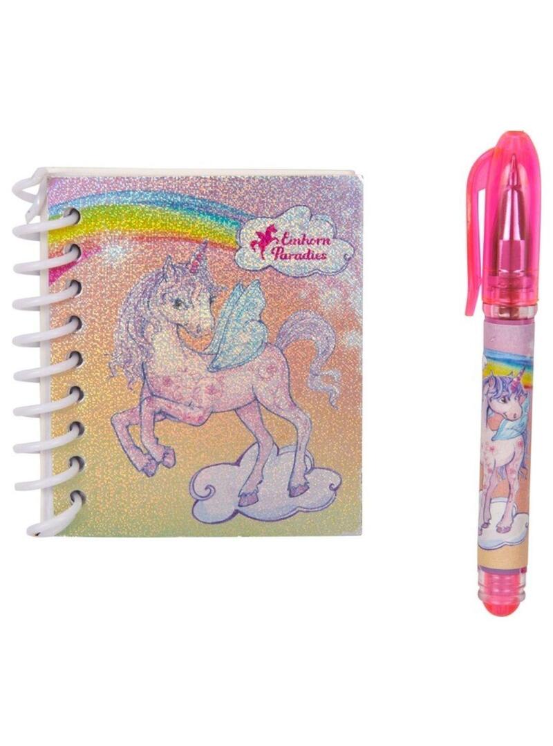 Mini bolso con set de escritura - Unicorn Paradise