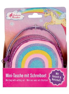 Mini bolso con set de escritura - Unicorn Paradise