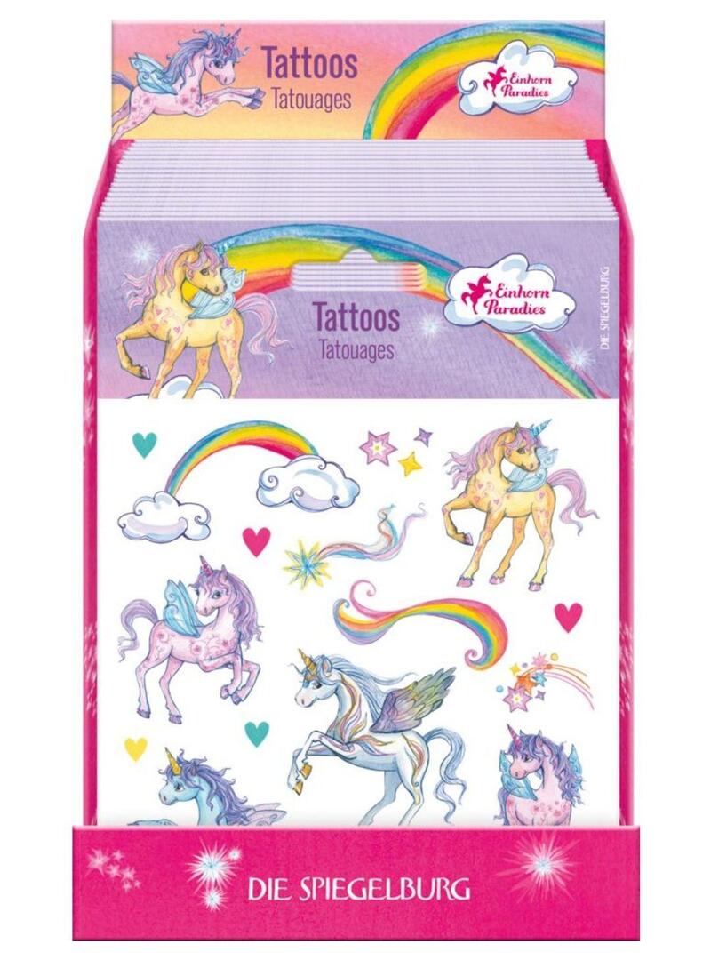 Tatuajes Purpurina - Unicorn Paradise