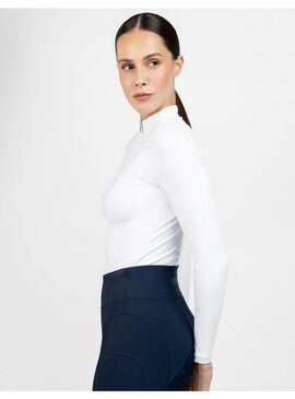 Base Layer Manga Larga Frame Mujer Maximilian Blanco