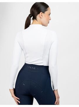 Base Layer Manga Larga Frame Mujer Maximilian Blanco