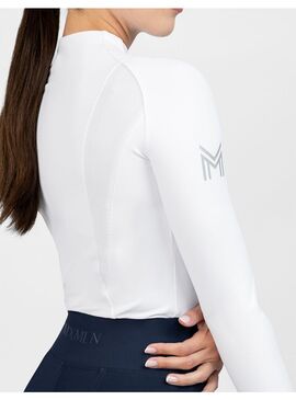 Base Layer Manga Larga Frame Mujer Maximilian Blanco