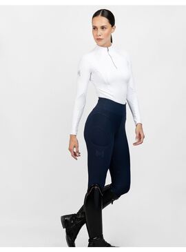 Base Layer Manga Larga Frame Mujer Maximilian Blanco