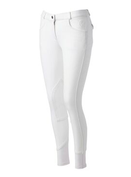 Pantalón Equithème “Pro” Junior Blanco/Gris